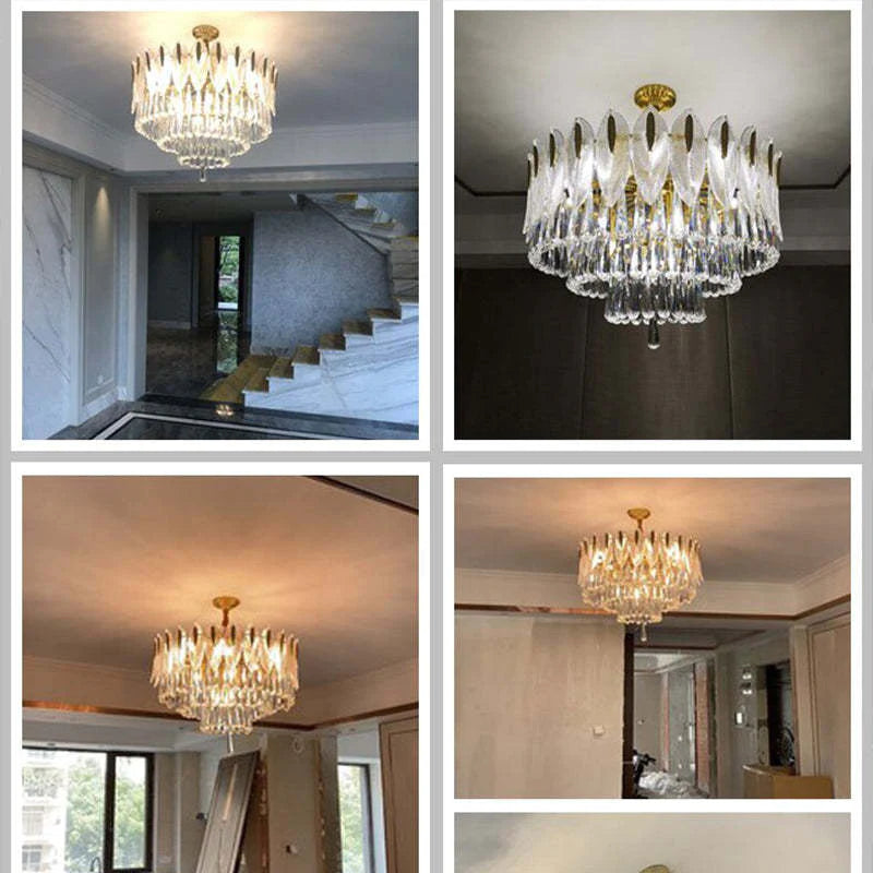 SUSO – Suspension en Cristal Élégante et Raffinée Lumio™