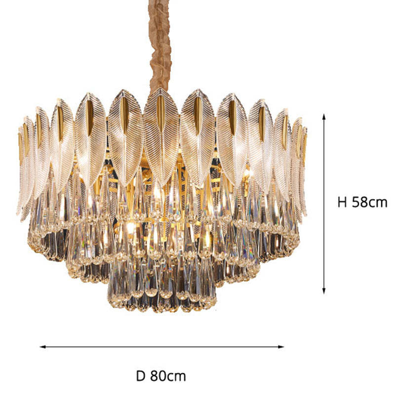 SUSO – Suspension en Cristal Élégante et Raffinée Lumio™
