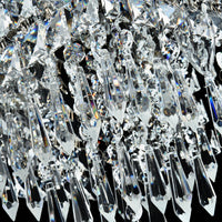 Plafonnier Carré Cristal Couloir