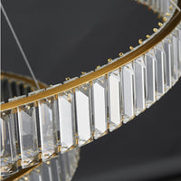 Lustre Rond Cristal Salle à Manger II design