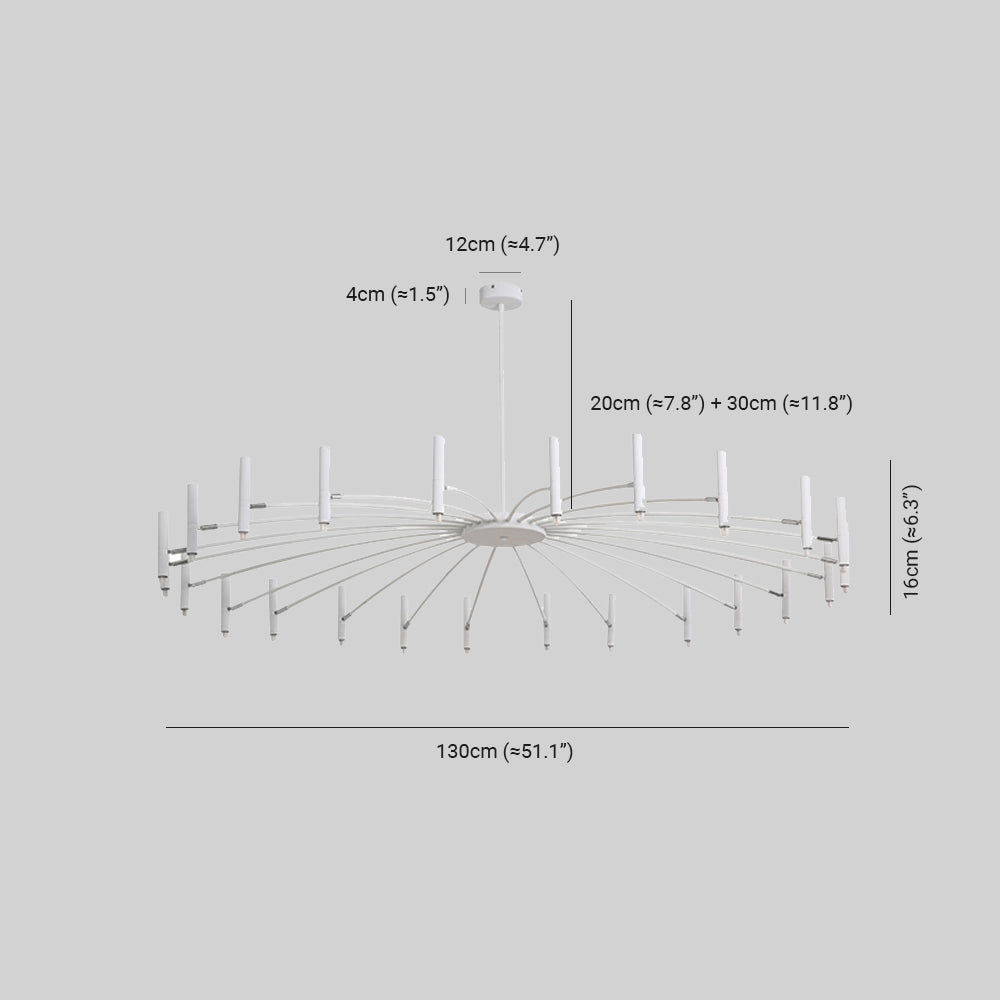 VANTA - Lustre moderne en métal – LED G9 inclus Lumio™