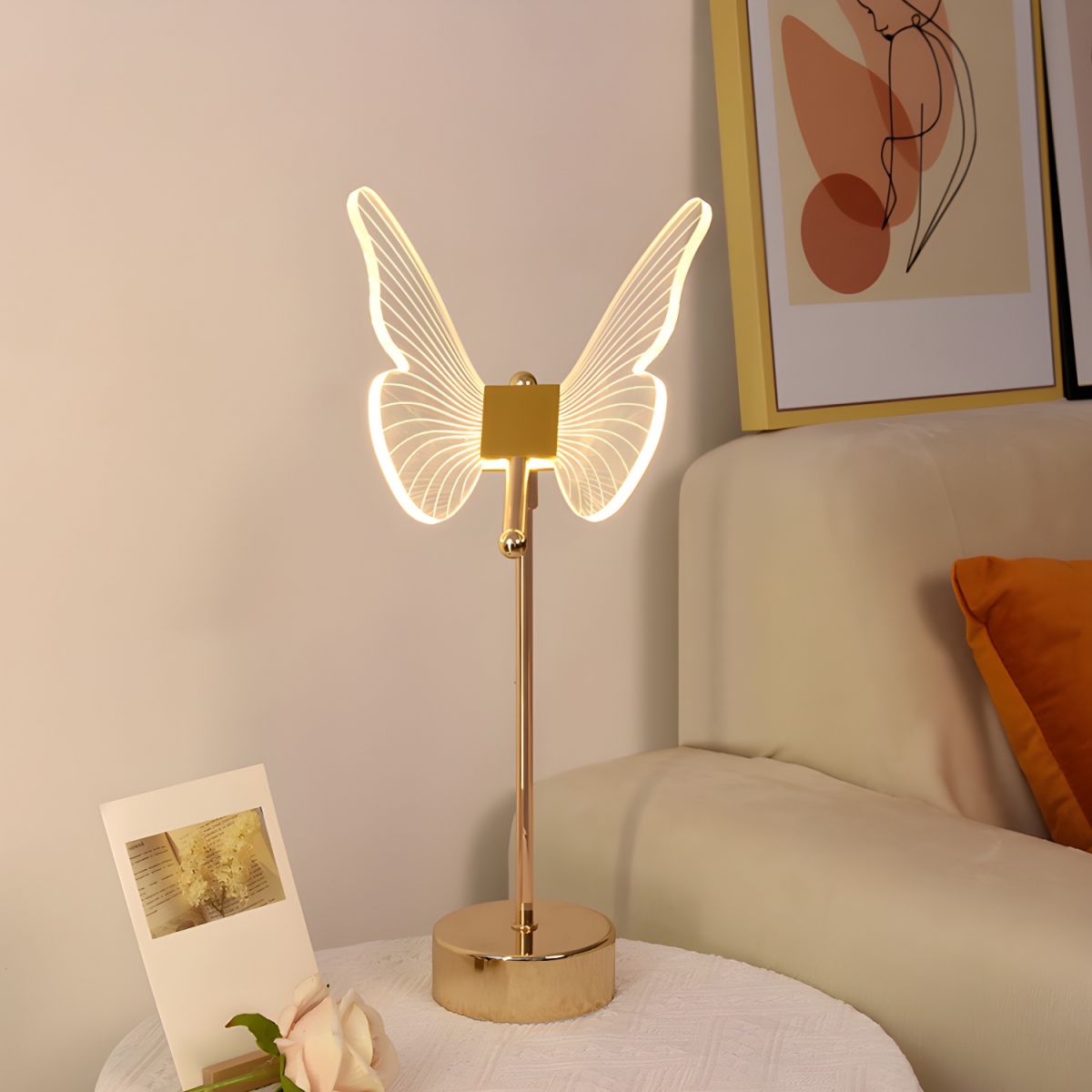 Lampe de Chevet Papillon