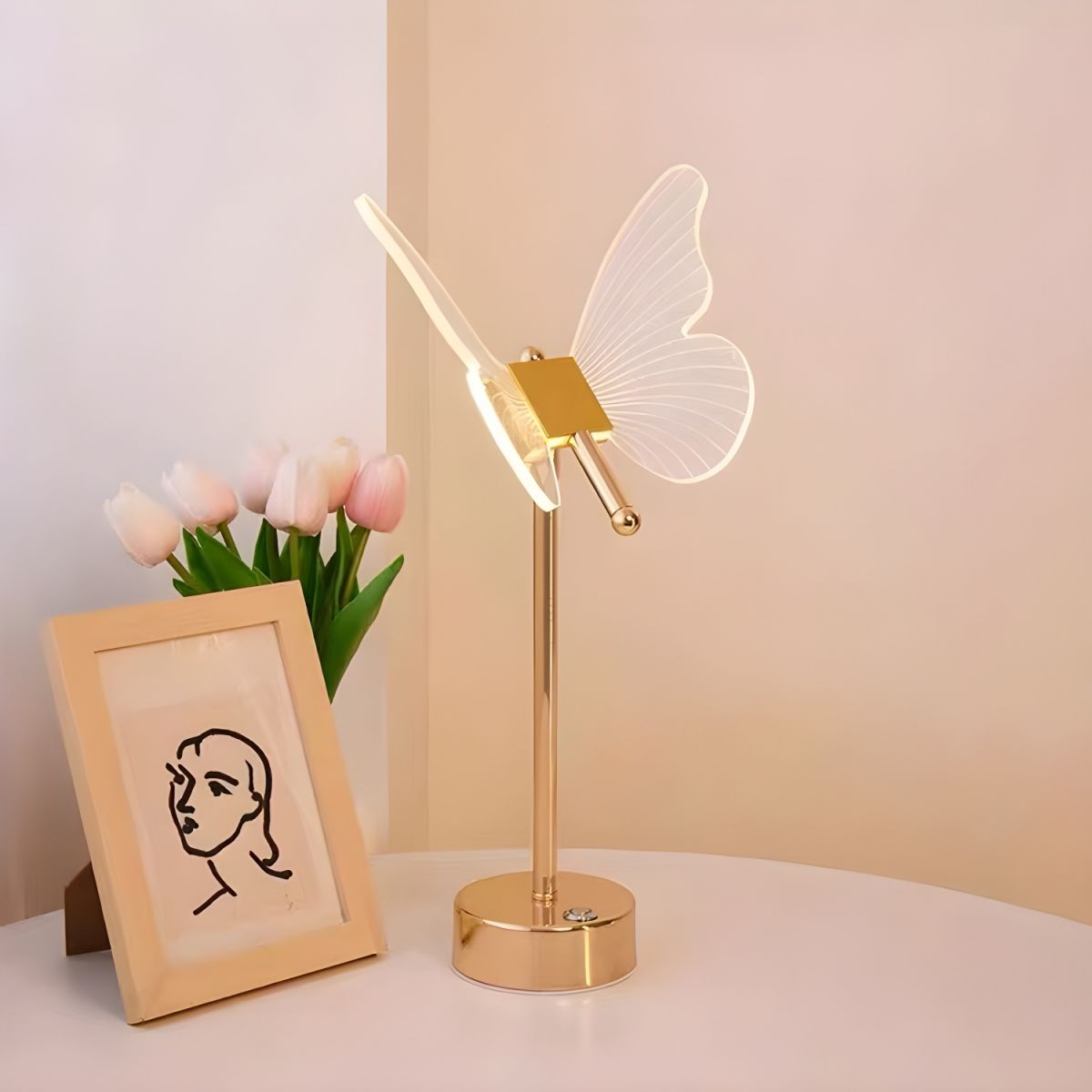 Lampe de Chevet Papillon