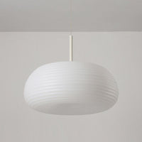 LUMARIA – Suspension Blanche Tambour en Acrylique Lumio™