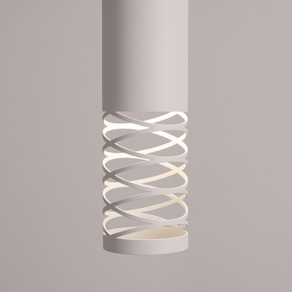 Suspension métal Alara version trois tubes en grappe suspendue