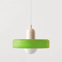 MELLAN – Lampe Suspendue en Verre Coloré au Design Artistique