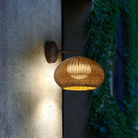 ROTI - Applique Murale Extérieur Style Rotin Lumio™