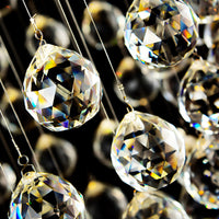 Lustre Rectangulaire Cristal Salon suspendu