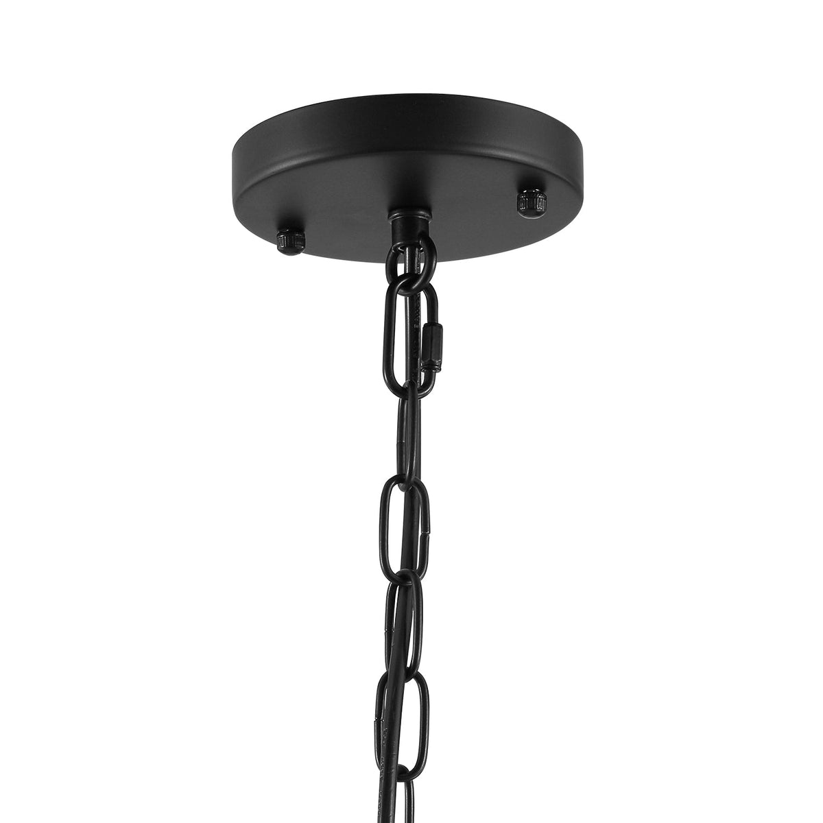 Lustre Métal Noir design