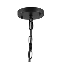 Lustre Métal Noir design