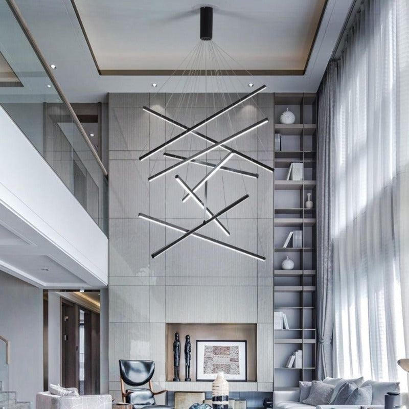 SCALIA – Suspension Luminaire Escalier Moderne