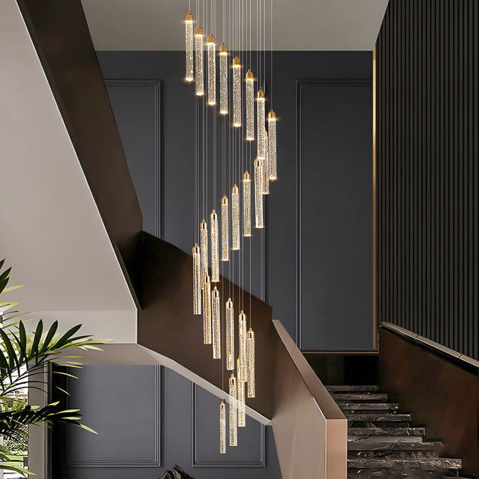 Lustre 25 Lumières Plafond Haut pour Salon