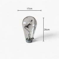 Lampe De Chevet En Verre Vintage maison-lampe-de-chevet