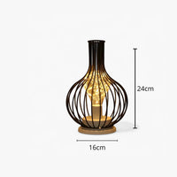 Lampe de Chevet Fer Noire