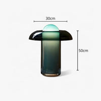 Lampe de Chevet Verre Moderne Rétro