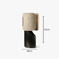 Lampe de Chevet Abat-Jour Tissu