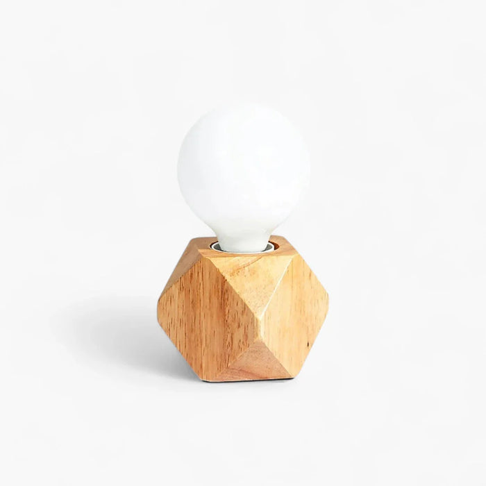 Lampe de Chevet Bois Fait Maison