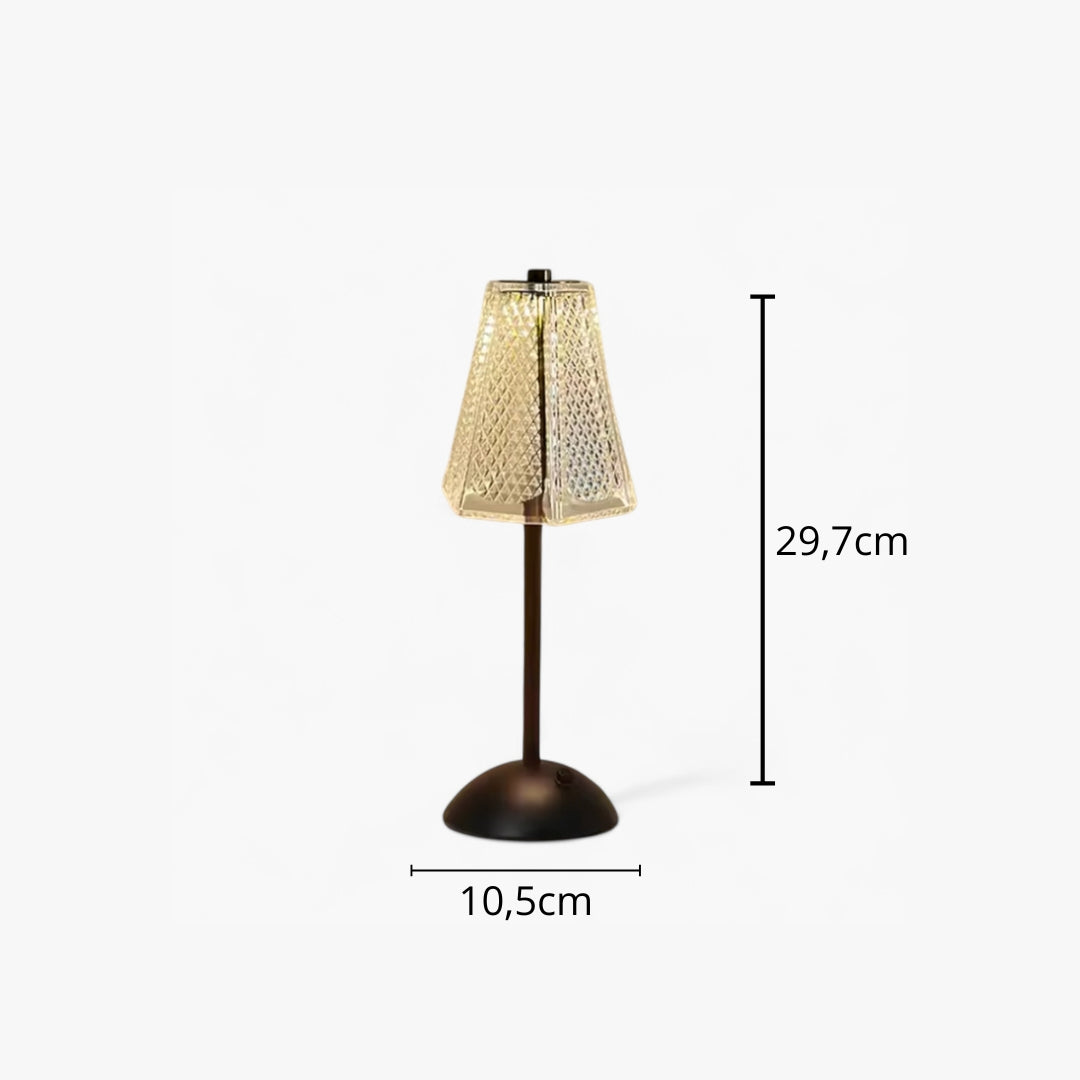Lampe de Chevet Cristal Tactile