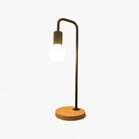 Lampe De Chevet Bois Metal maison-lampe-de-chevet