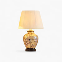 Lampe de Chevet Céramique Dorée