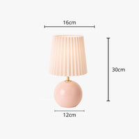 Lampe de Chevet Céramique Rose