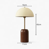 Lampe de Chevet Bois Vintage