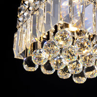 Plafonnier Carré Cristal Salle à Manger design