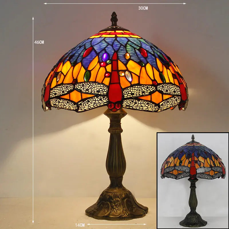 Lampe Tiffany - Lampe de Chevet Design Classique Lumio™