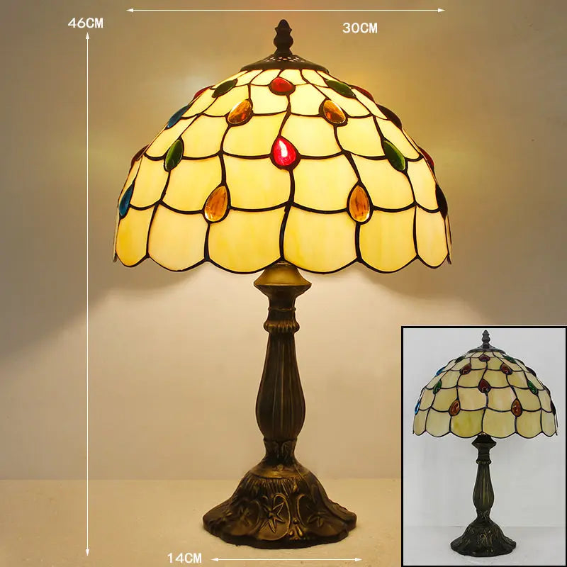 Lampe Tiffany - Lampe de Chevet Design Classique Lumio™