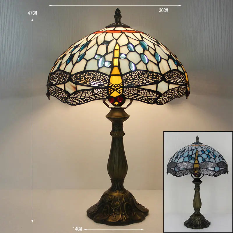 Lampe Tiffany - Lampe de Chevet Design Classique Lumio™