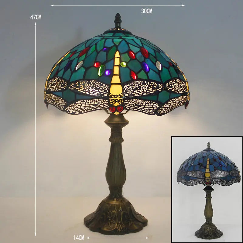 Lampe Tiffany - Lampe de Chevet Design Classique Lumio™
