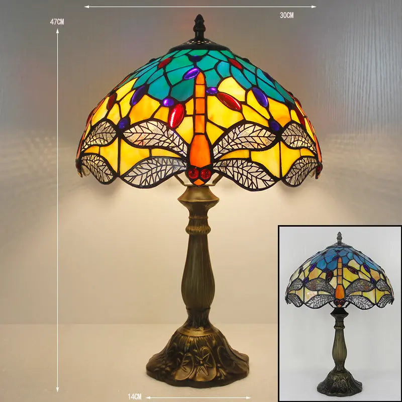 Lampe Tiffany - Lampe de Chevet Design Classique Lumio™