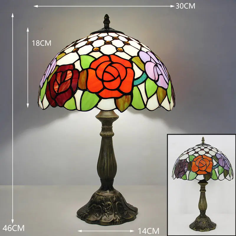 Lampe Tiffany - Lampe de Chevet Design Classique Lumio™