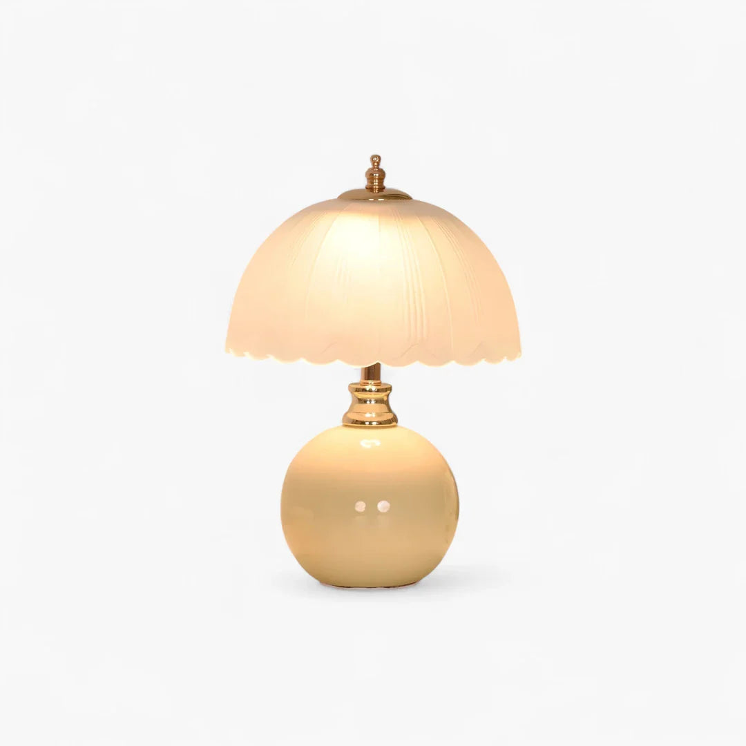 Lampe de Chevet Céramique Beige