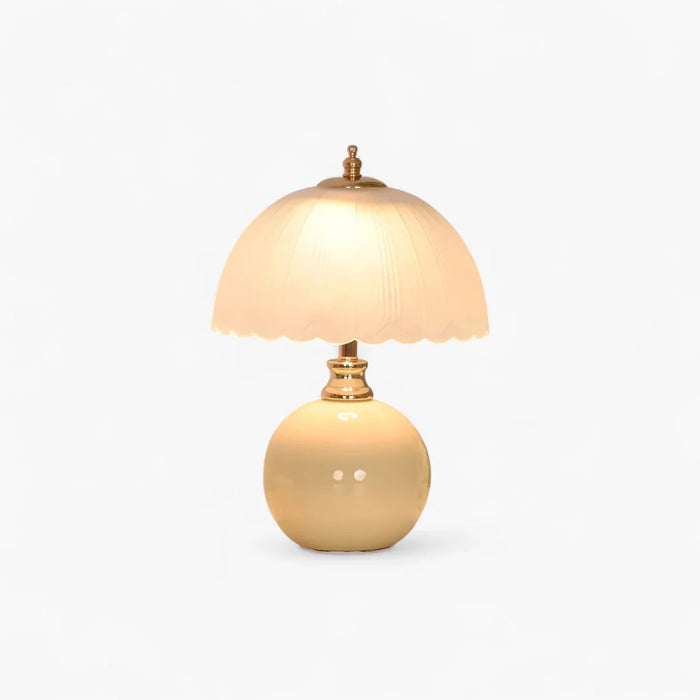 Lampe de Chevet Céramique Beige