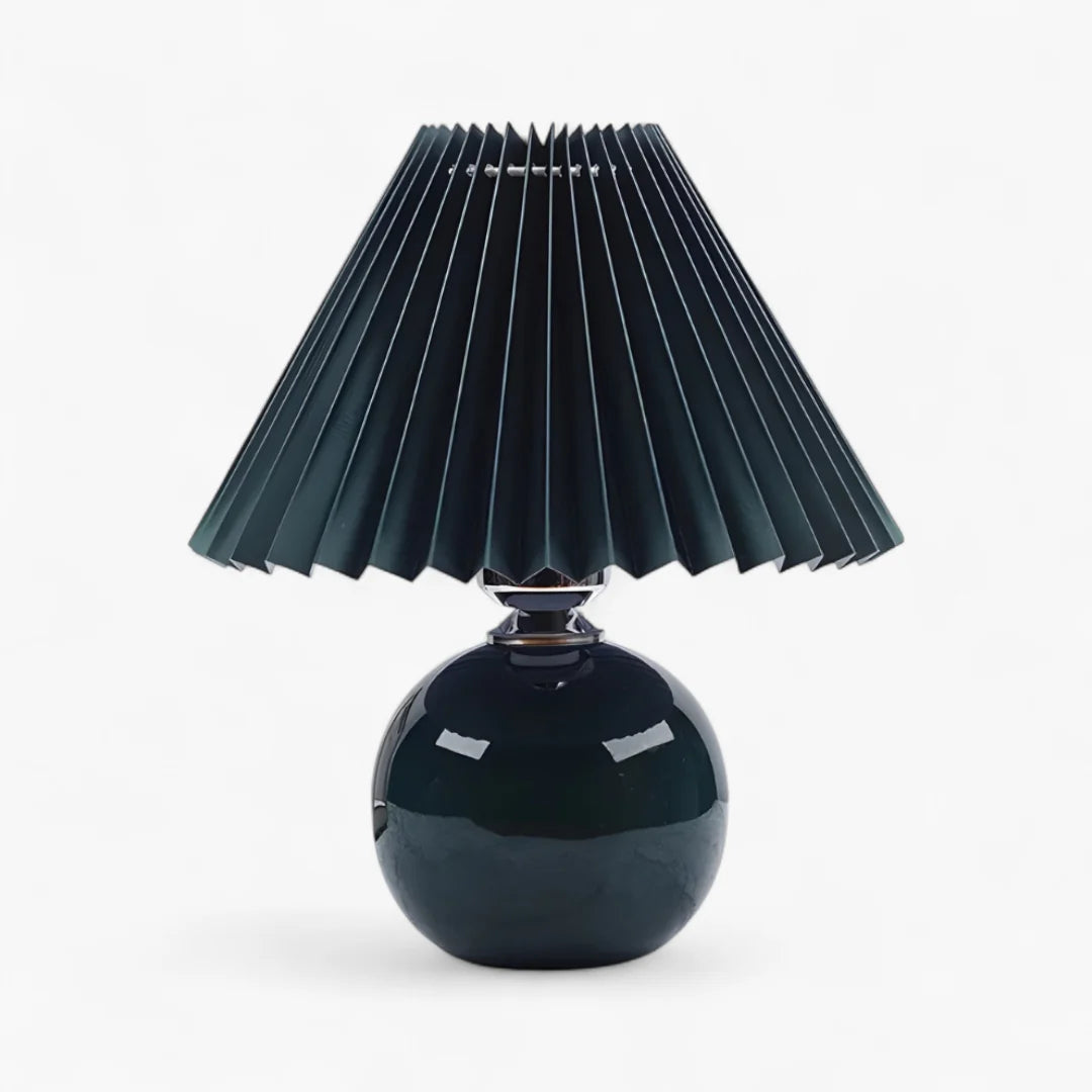 Lampe de Chevet Abat-Jour Plissé
