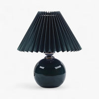 Lampe de Chevet Abat-Jour Plissé