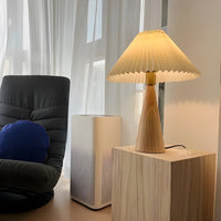 Lampe De Chevet Bois Et Blanc maison-lampe-de-chevet