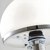 Lampe de Chevet Verre Blanc