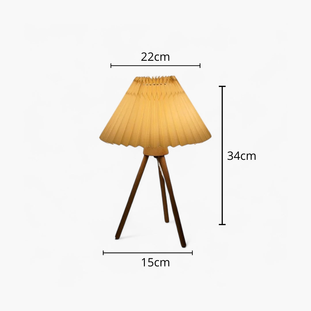 Lampe de Chevet Bois Scandinave
