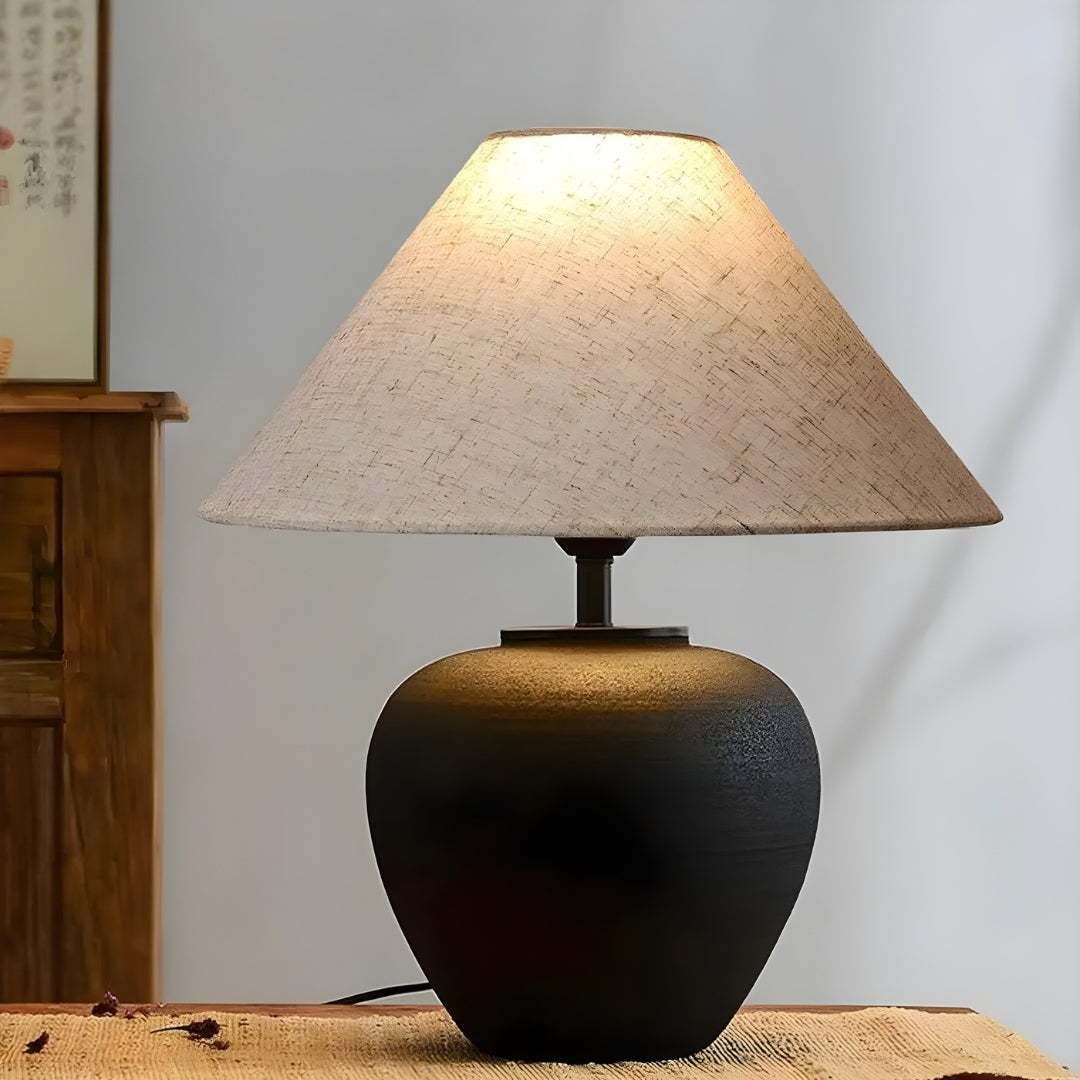Lampe de Chevet Pied Céramique