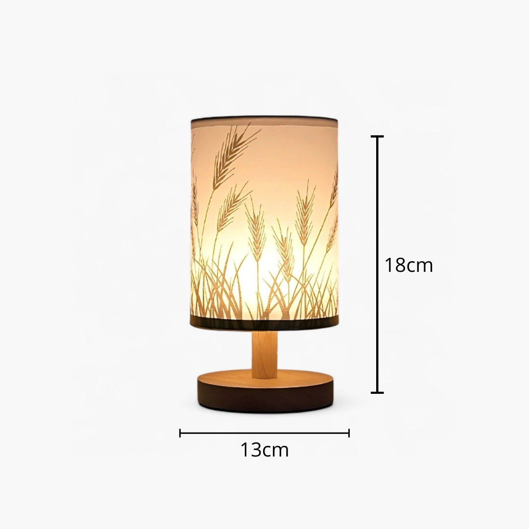 Lampe De Chevet En Lin maison-lampe-de-chevet