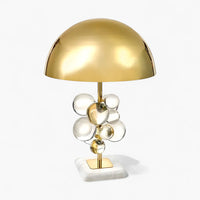Lampe de Chevet Design Luxe socle doré