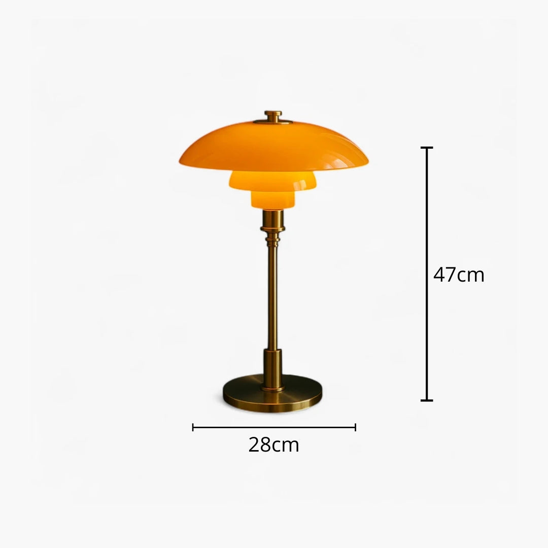 Lampe de Chevet Design Orange