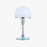 Lampe De Chevet Verre Blanc maison-lampe-de-chevet