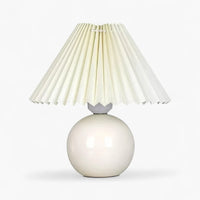 Lampe de Chevet Abat-Jour Plissé