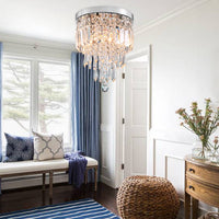 Lustre Cristal Argenté