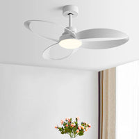 Ventilateur de Plafond Silencieux Vintage LED - Blanc