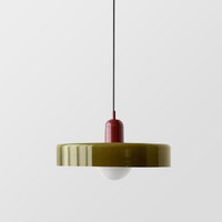 MELLAN – Lampe Suspendue en Verre Coloré au Design Artistique