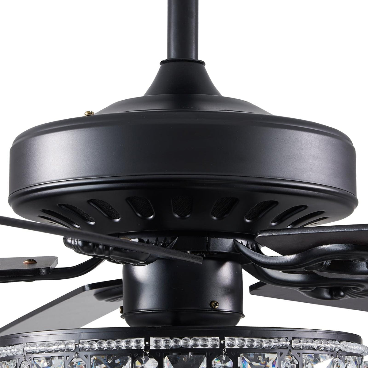 Plafonnier Ventilateur Tambour Noir